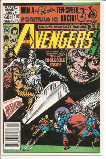 Avengers # 215, 8.0 VF