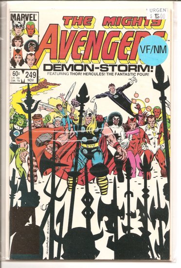 Avengers # 249, 9.0 VF/NM
