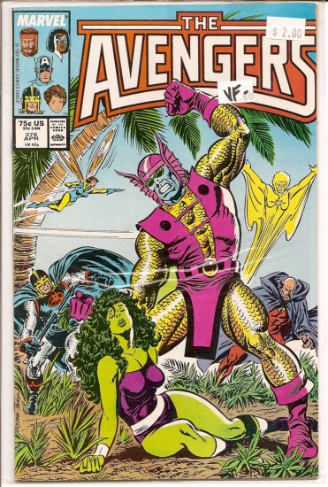 Avengers # 278, 7.5 VF -