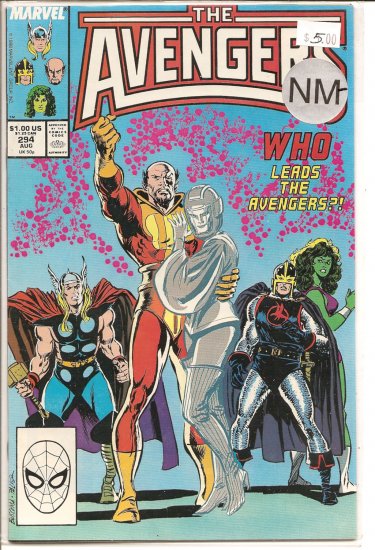 Avengers # 294, 9.2 NM -