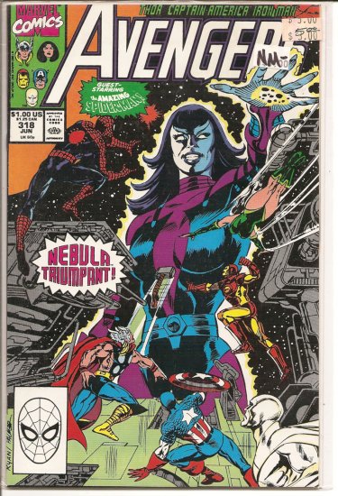 Avengers # 318, 9.2 NM -