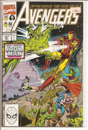 Avengers # 327, 9.2 NM -
