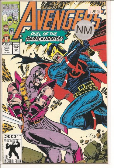 Avengers # 344, 9.4 NM
