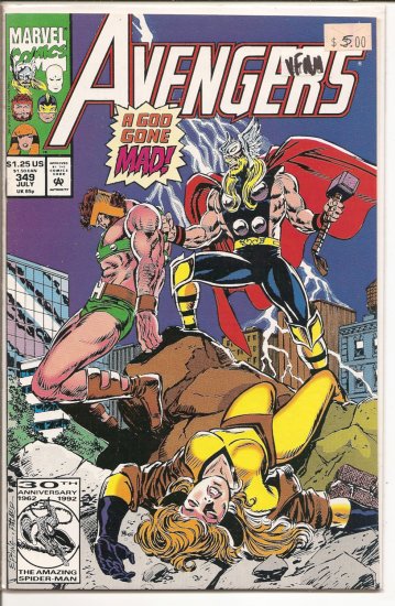 Avengers # 349, 9.0 VF/NM