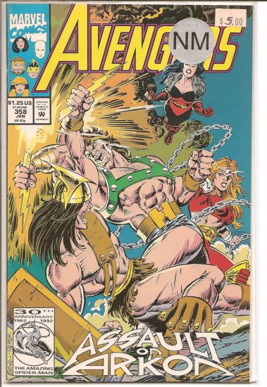 Avengers # 358, 9.4 NM