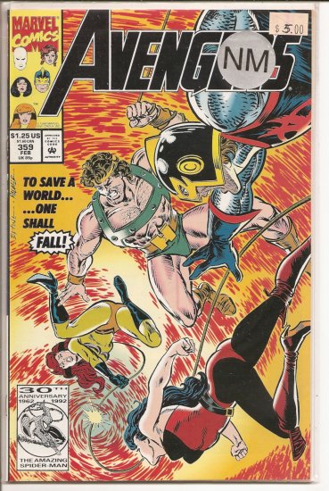 Avengers # 359, 9.4 NM