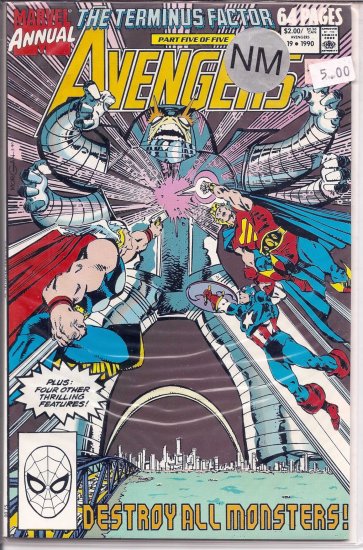 Avengers Annual # 19, 9.4 NM