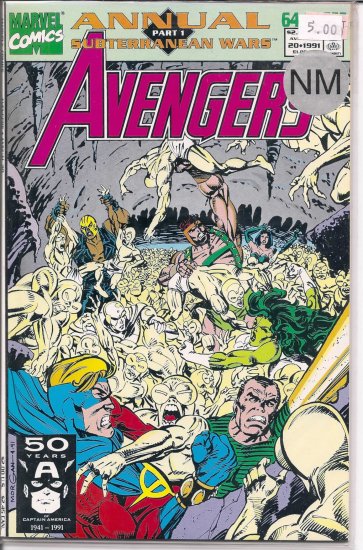 Avengers Annual # 20, 9.4 NM