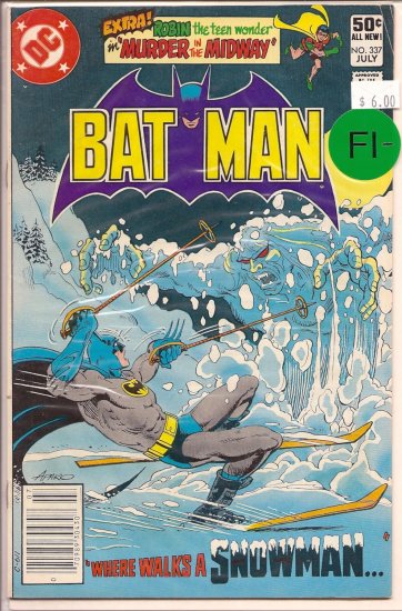 Batman # 337, 5.5 FN -