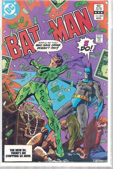 BATMAN # 362, 9.2 NM -