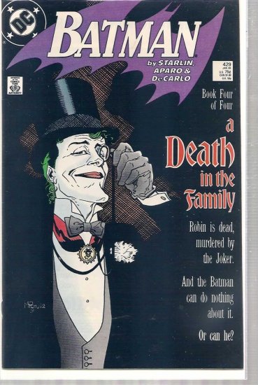 BATMAN # 429, 8.0 VF