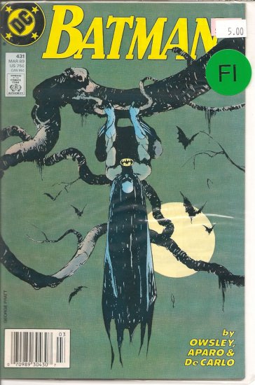 Batman # 431, 8.0 VF