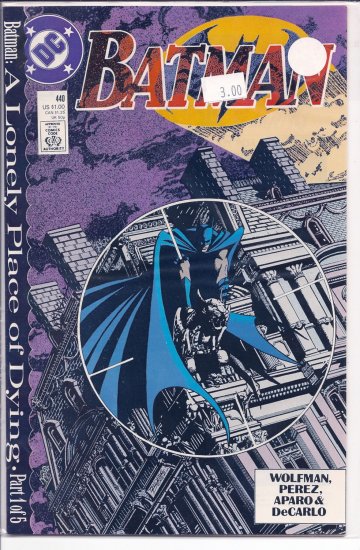 Batman # 440, 9.2 NM -