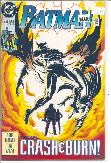 Batman # 483, 9.4 NM