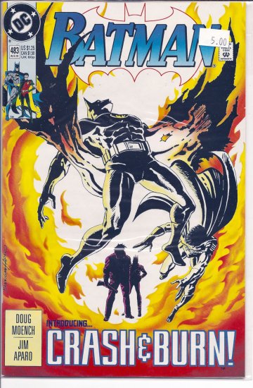 Batman # 483, 9.2 NM -