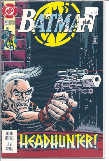 Batman # 487, 9.4 NM