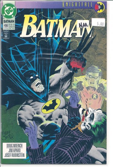 Batman # 496, 9.4 NM
