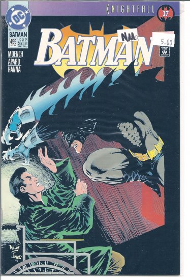 Batman # 499, 9.4 NM