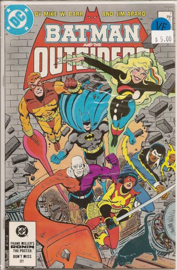 Batman and the Outsiders # 7, 9.4 NM
