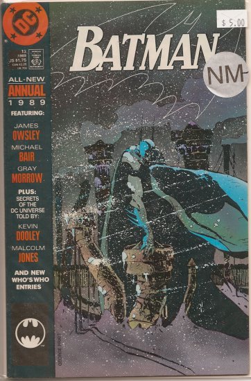 Batman Annual # 13, 9.4 NM