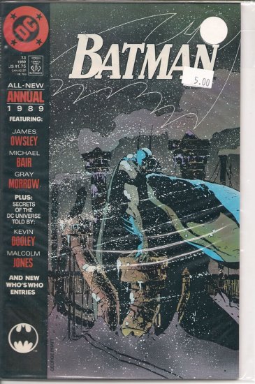 Batman Annual # 13, 9.2 NM -