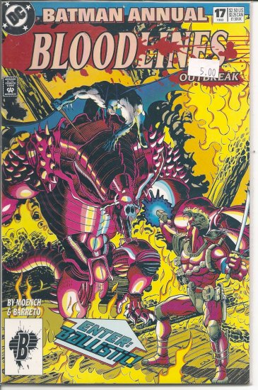 Batman Annual # 17, 9.4 NM