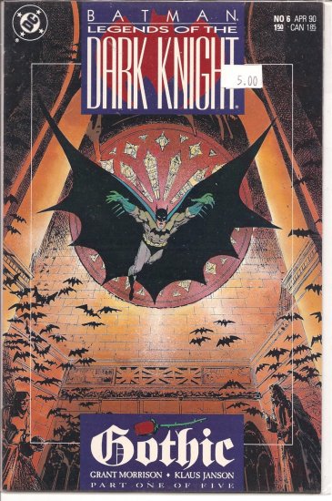 Batman Legends of the Dark Knight # 6, 9.2 NM -