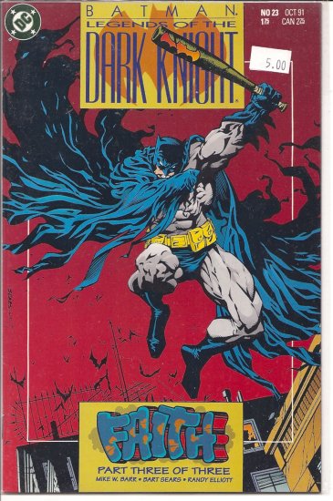 Batman Legends of the Dark Knight # 23, 9.4 NM
