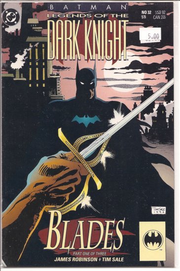 Batman Legends of the Dark Knight # 32, 9.4 NM