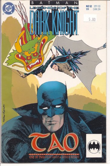Batman Legends of the Dark Knight # 52, 9.4 NM