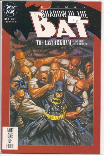 Batman Shadow of the Bat # 1, 9.4 NM