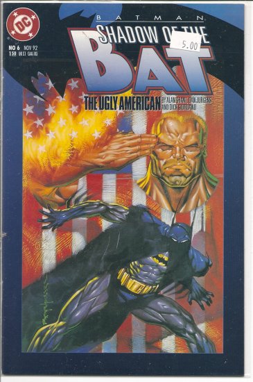 Batman Shadow of the Bat # 6, 9.4 NM