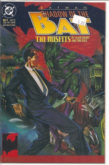 Batman Shadow of the Bat # 8, 9.4 NM