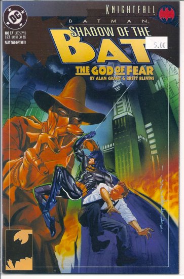 Batman Shadow of the Bat # 17, 9.4 NM