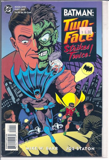 Batman Two-Face Strikes Twice # 1, 9.2 NM -