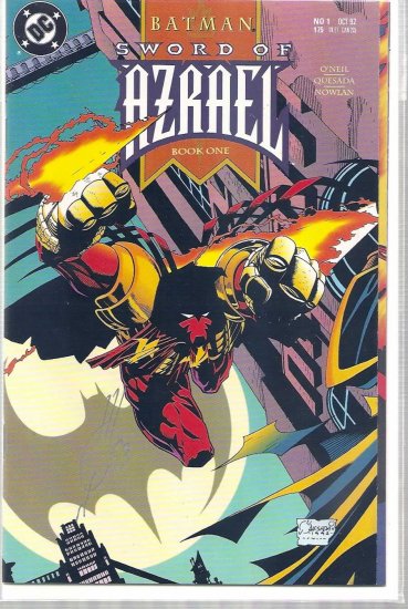 BATMAN: SWORD OF AZRAEL # 1, 9.4 NM