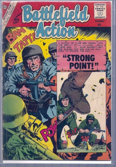 BATTLEFIELD ACTION # 33, 4.5 VG +