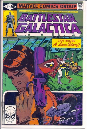 BATTLESTAR GALACTICA # 22, 4.5 VG +
