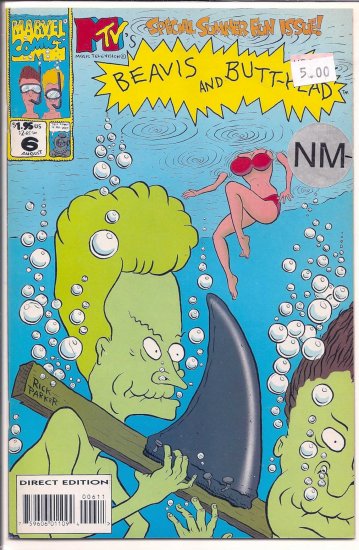 Beavis and Butt-Head # 6, 9.2 NM -