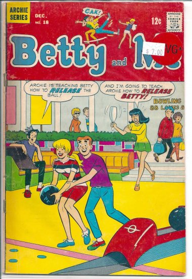 Betty And Me # 18, 4.5 VG +