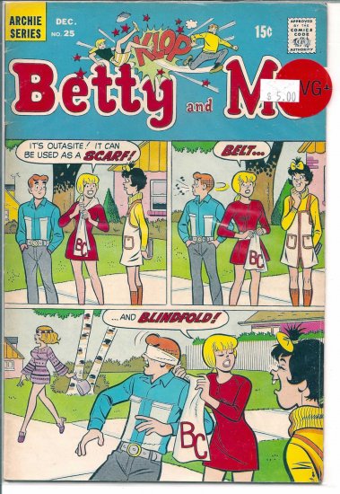 Betty And Me # 25, 4.5 VG +