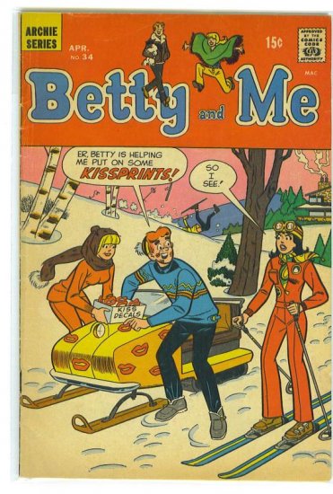 Betty And Me # 34, 4.5 VG +