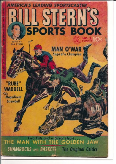 BILL STERN'S SPORTS BOOK # 2, 2.5 GD +