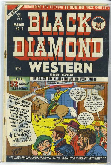 Black Diamond Western # 9, 4.0 VG