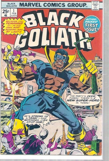 BLACK GOLIATH # 1, 4.5 VG +