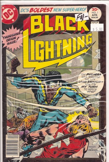 Black Lightning # 1, 5.5 FN -