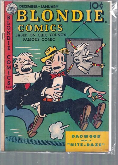 BLONDIE COMICS # 15, 3.5 VG -