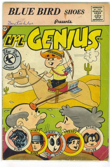 Blue Bird Comics # 14, 4.0 VG