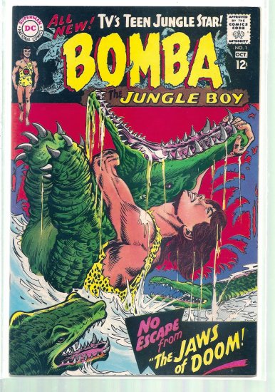 BOMBA THE JUNGLE BOY # 1, 7.5 VF -