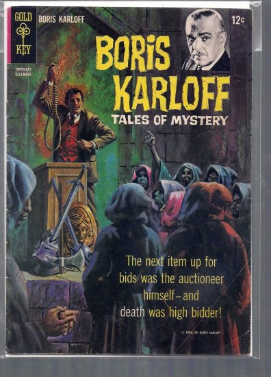 BORIS KARLOFF TALES OF MYSTERY # 12, 4.5 VG +
